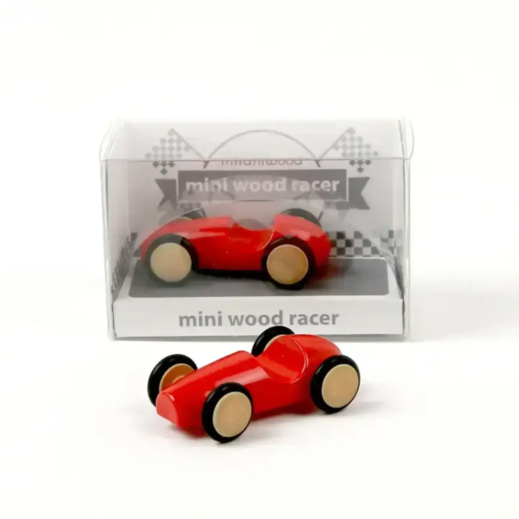 Beyond 123 Mini Wood Racer | Red