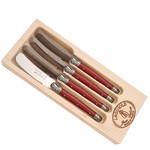 The French Farm Jean Dubost 4 Spreaders Red in A Tray