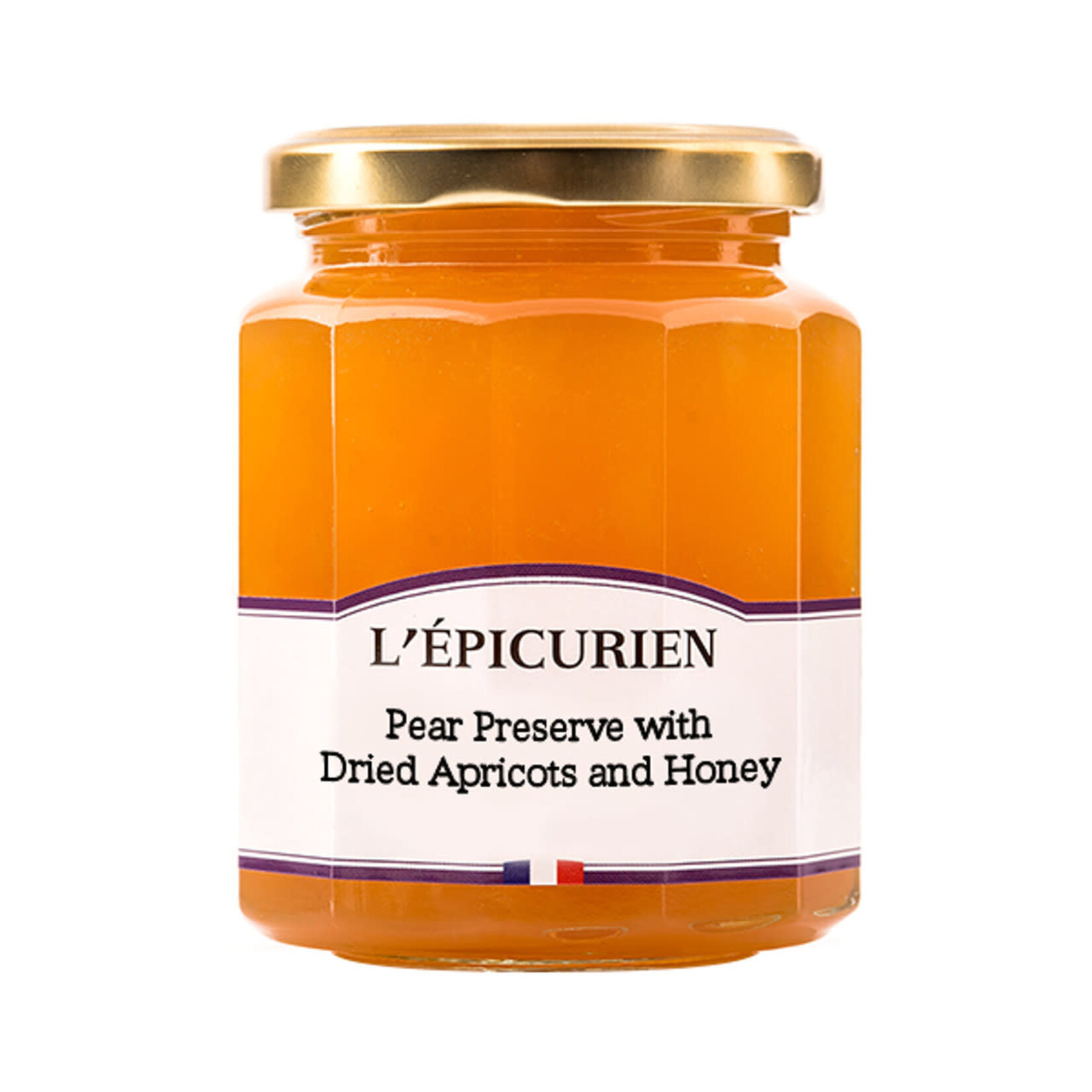 The French Farm L'epicurien Pear Jam with Apricots & Honey - 11.3oz