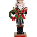 Green Import Limited XM12385 RESIN NUTCRACKER ON BASE,48.75in-1P