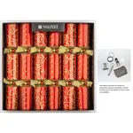 Silver Tree Home & Holiday 12in 6ct Crimson & Gold (J)