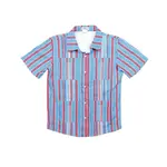 Blue Quail Guayabera - Liberty Stripe Short Sleeve Shirt