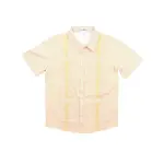 Blue Quail Guayabera - Pink/Citrus Check Short Sleeve Shirt