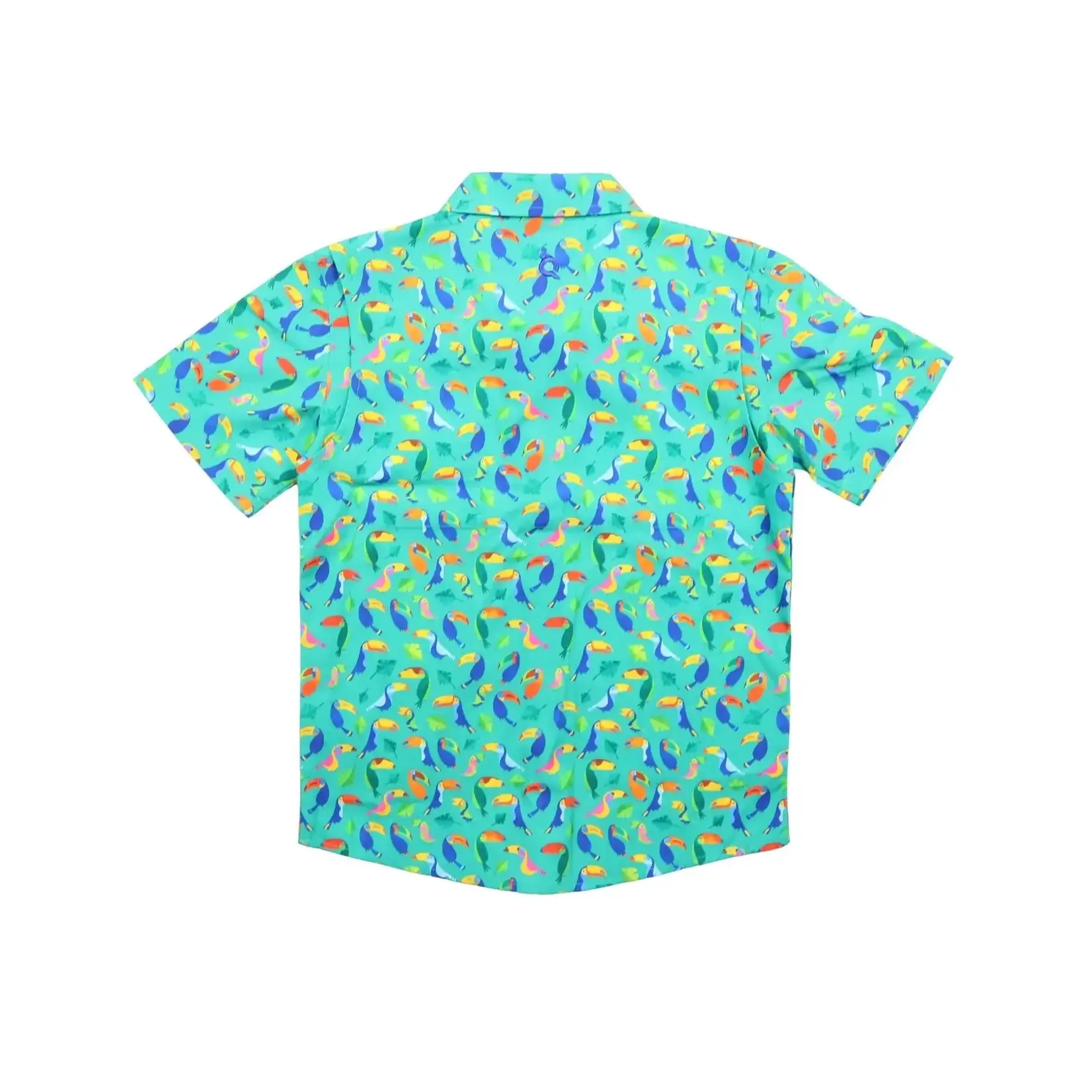 Blue Quail Guayabera - Toucans Short Sleeve Shirt