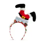 Demdaco Design for the Home Lit Santa Down Chimney Headband