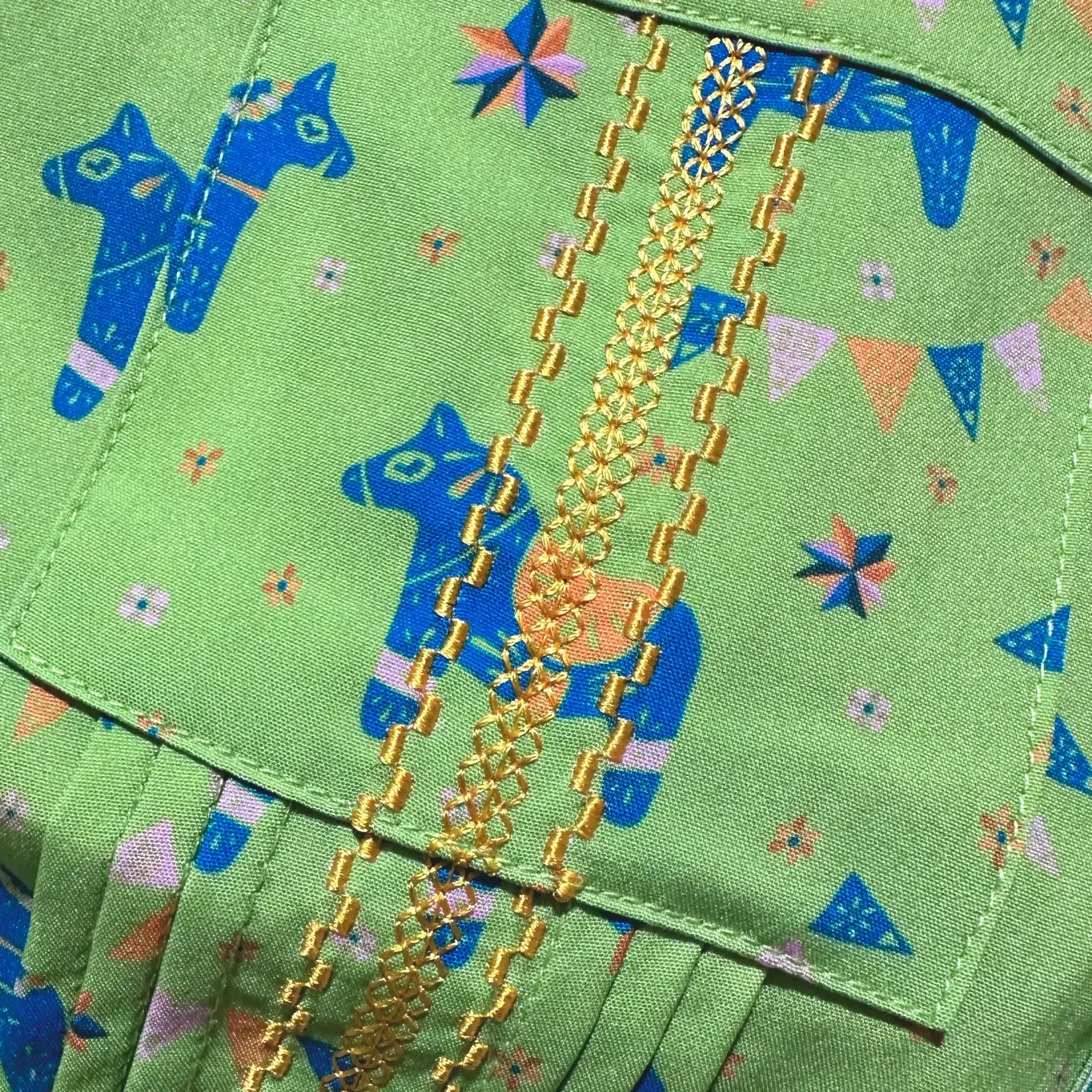 Blue Quail Guayabera- Fiesta Short Sleeve Romper