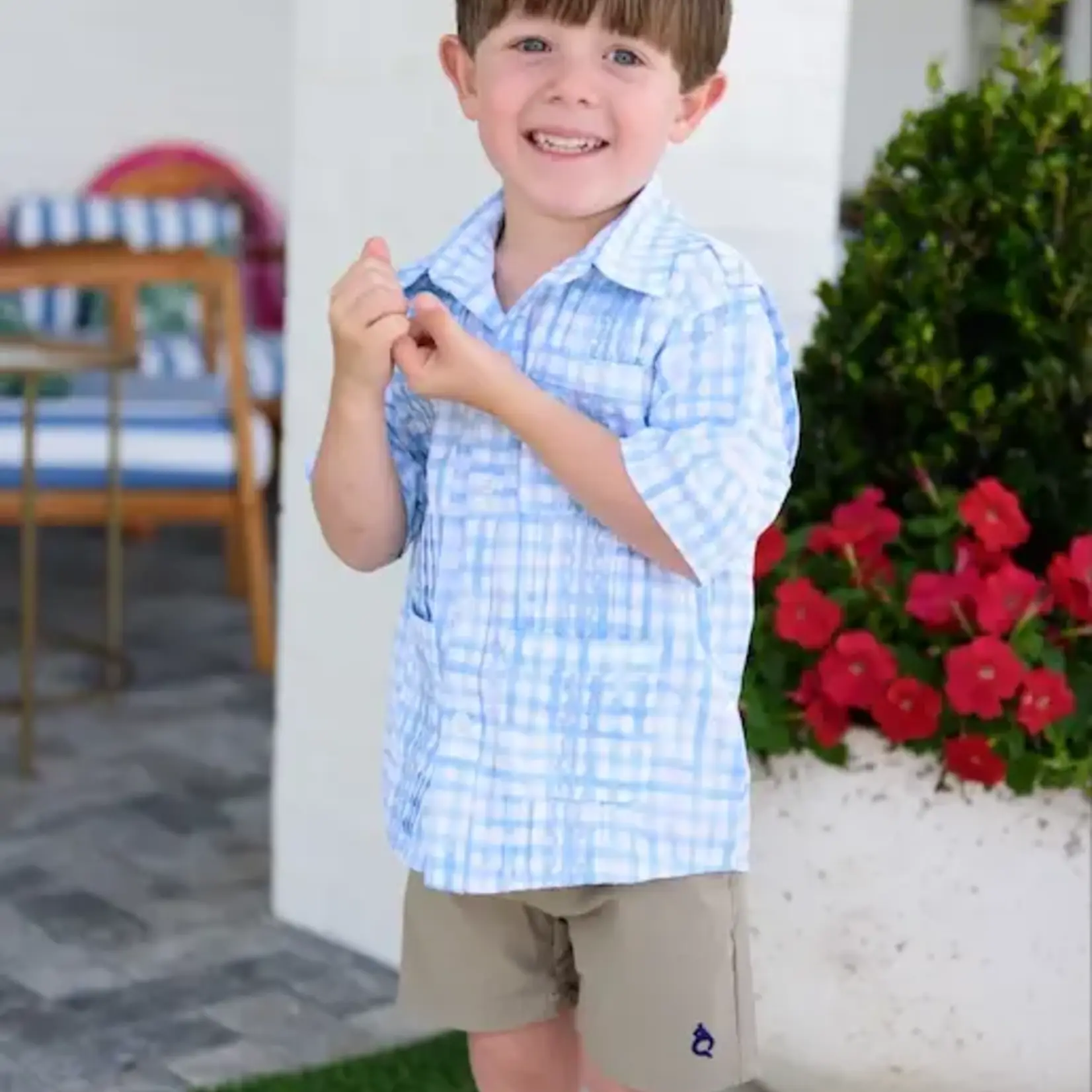 Blue Quail Khaki Shorts