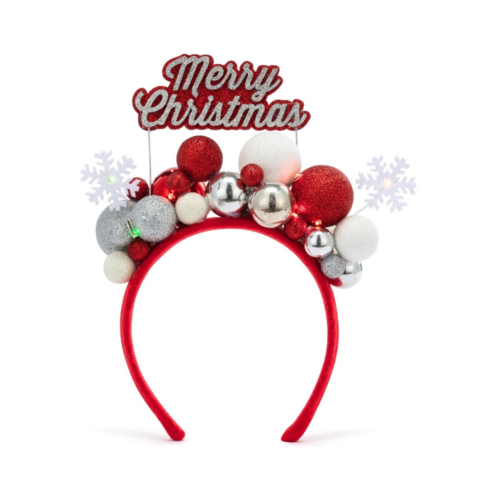 Demdaco Design for the Home Merry Christmas Ornament LED Headband