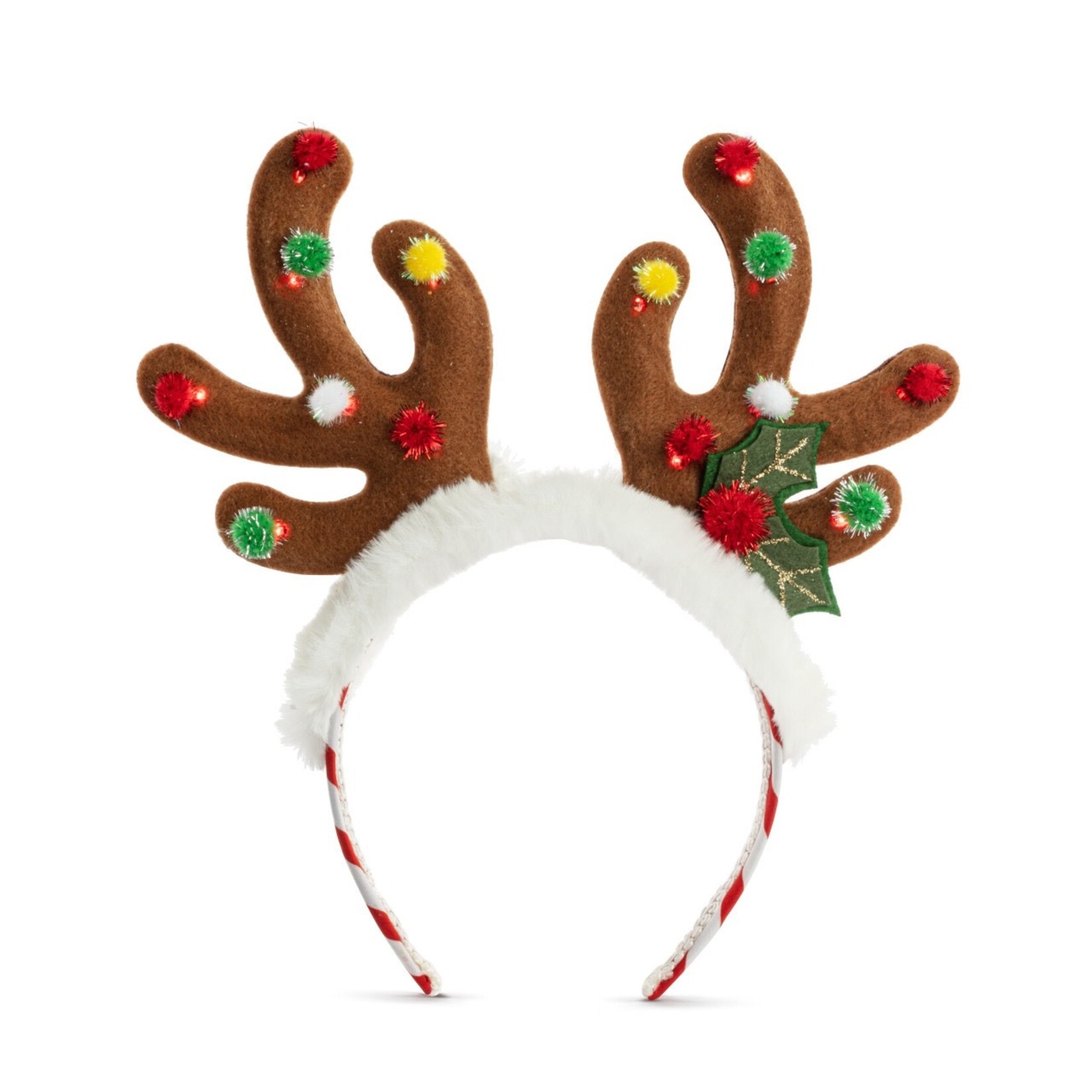 Demdaco Design for the Home Lit Reindeer Antlers Headband