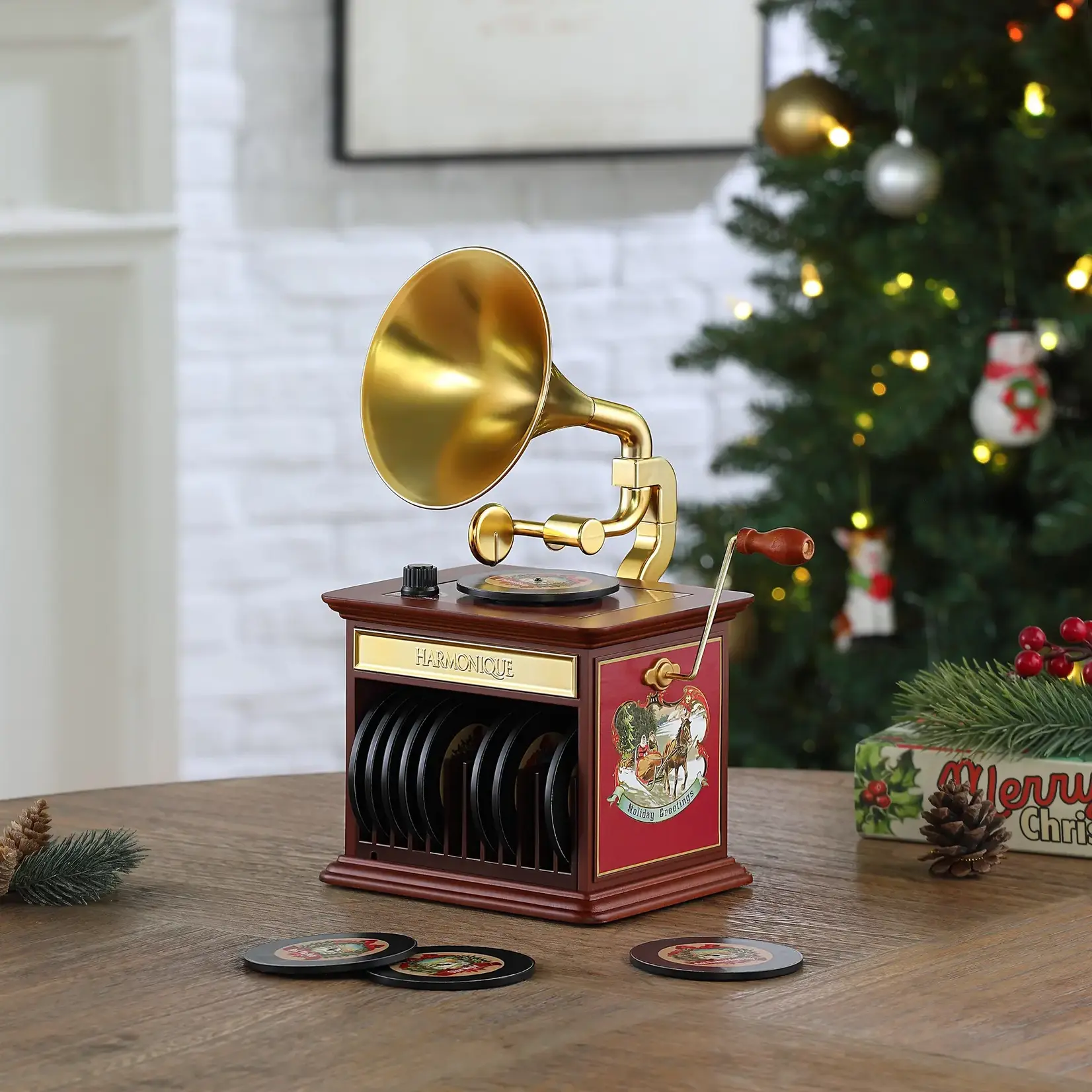 Mr. Christmas 90th Anniversary Gramophone