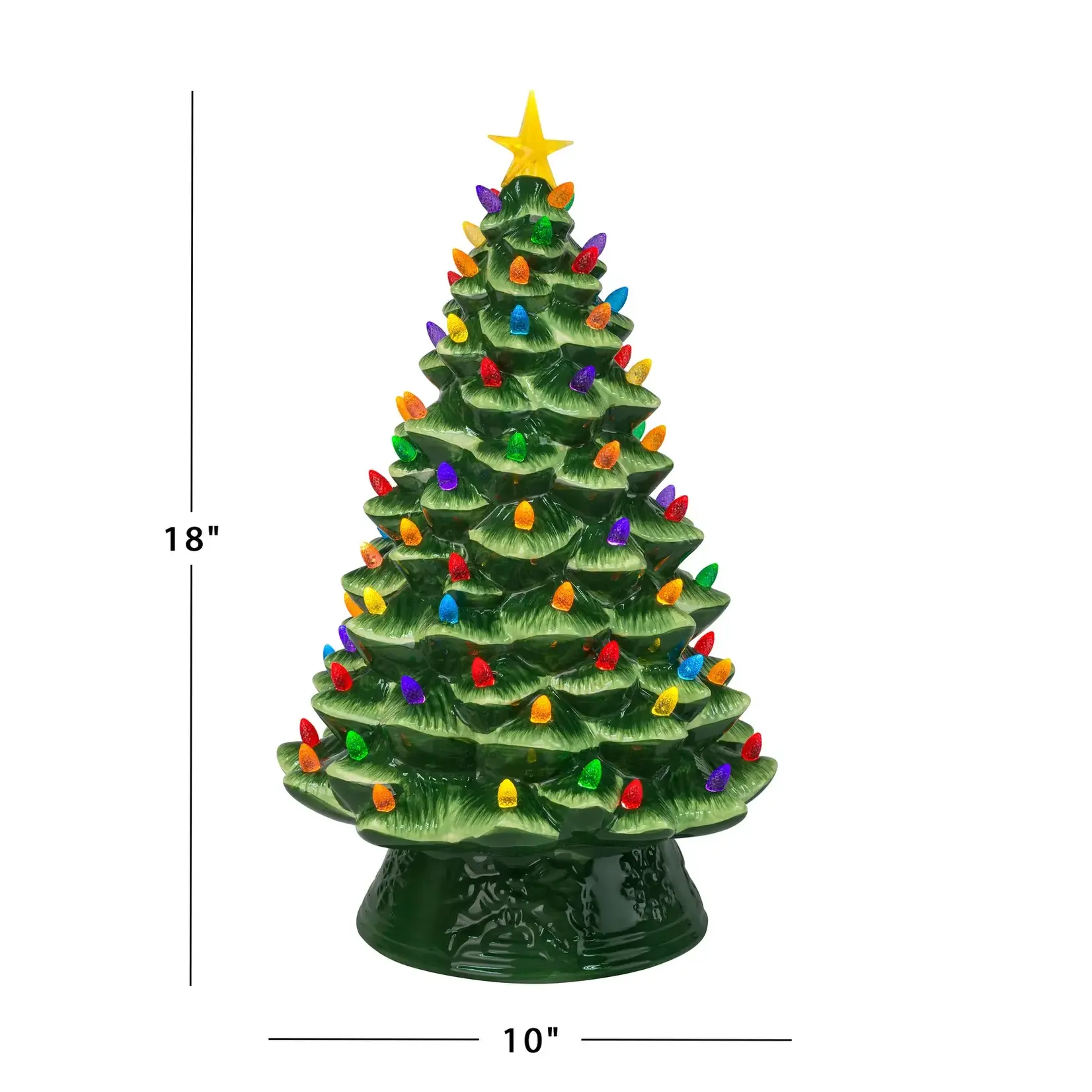 Mr. Christmas 18" Nostalgic Tree - Green