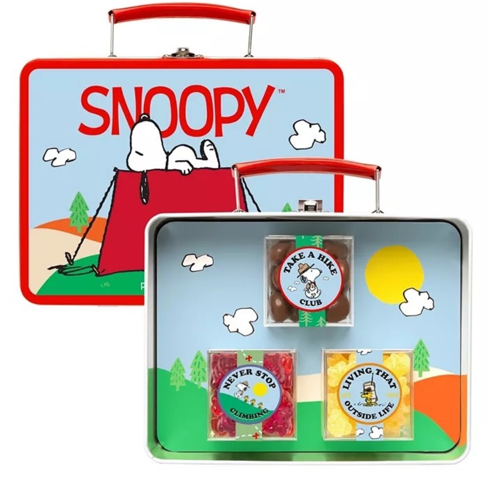 Sugarfina Tin Lunch Box 3pc Bento Box® (Peanuts®)