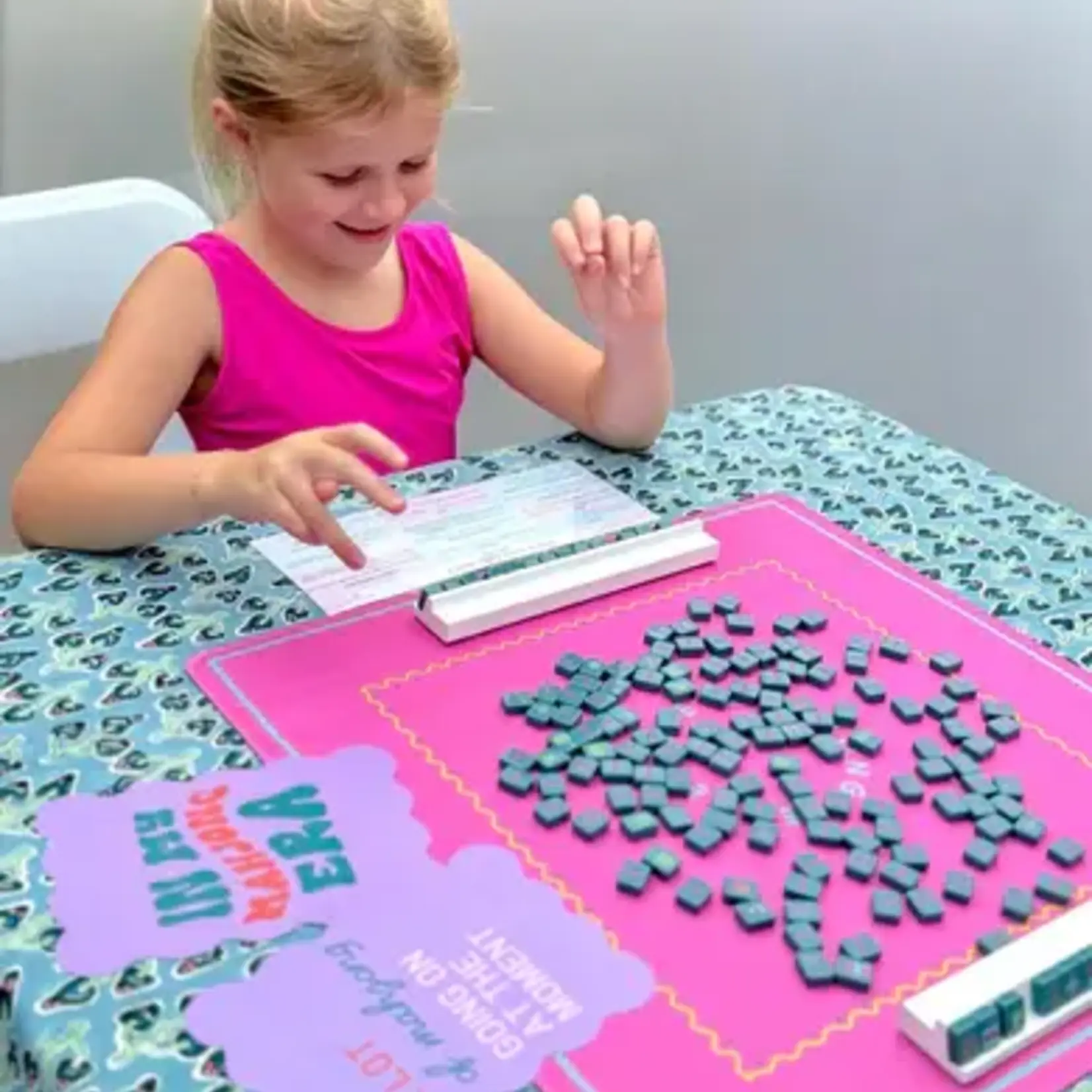 Peace Love Mahjong 2025 Little Mahj Card