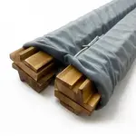 Peace Love Mahjong Gray Rack Bag