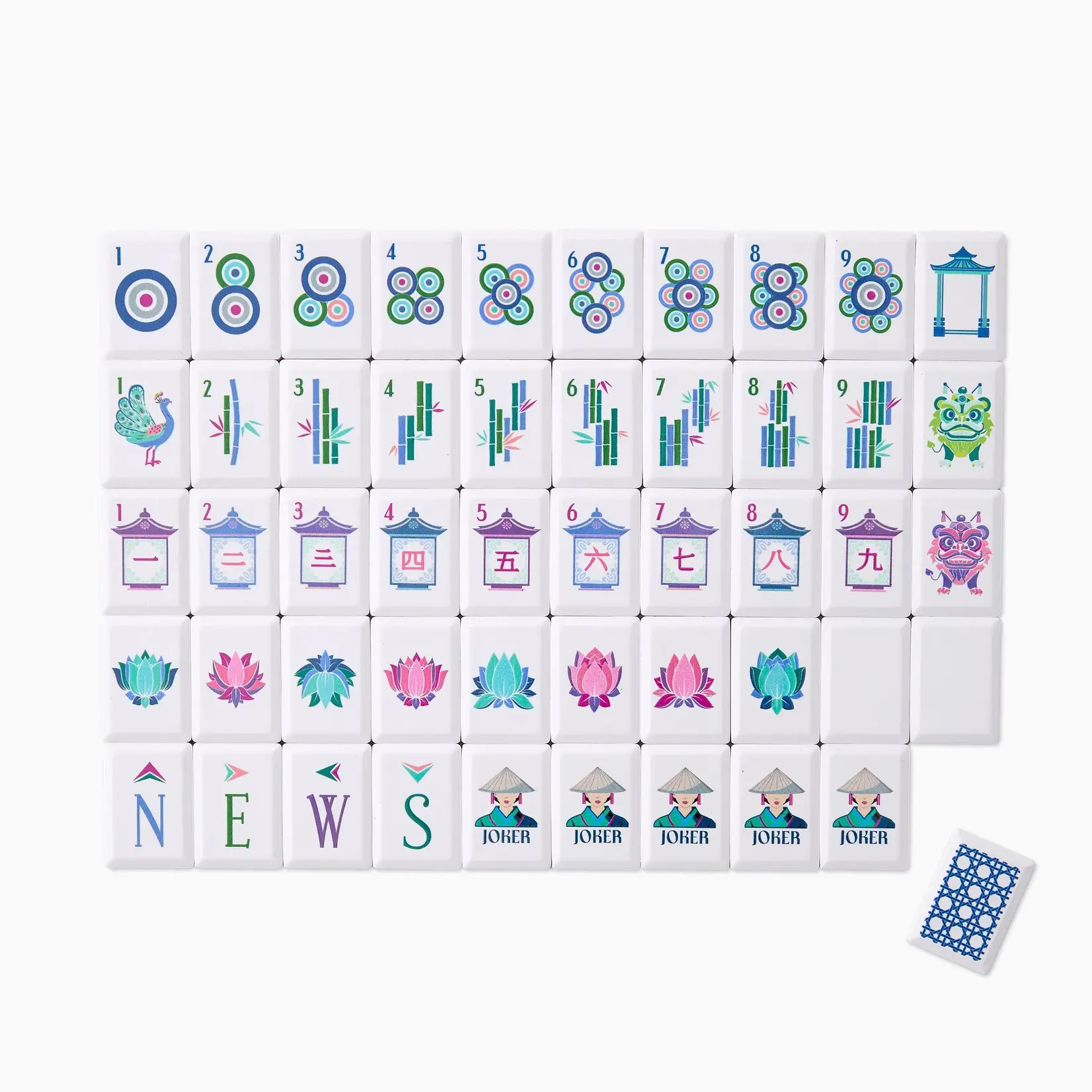 Oh My Mahjong Cadet Debutante Tile Set