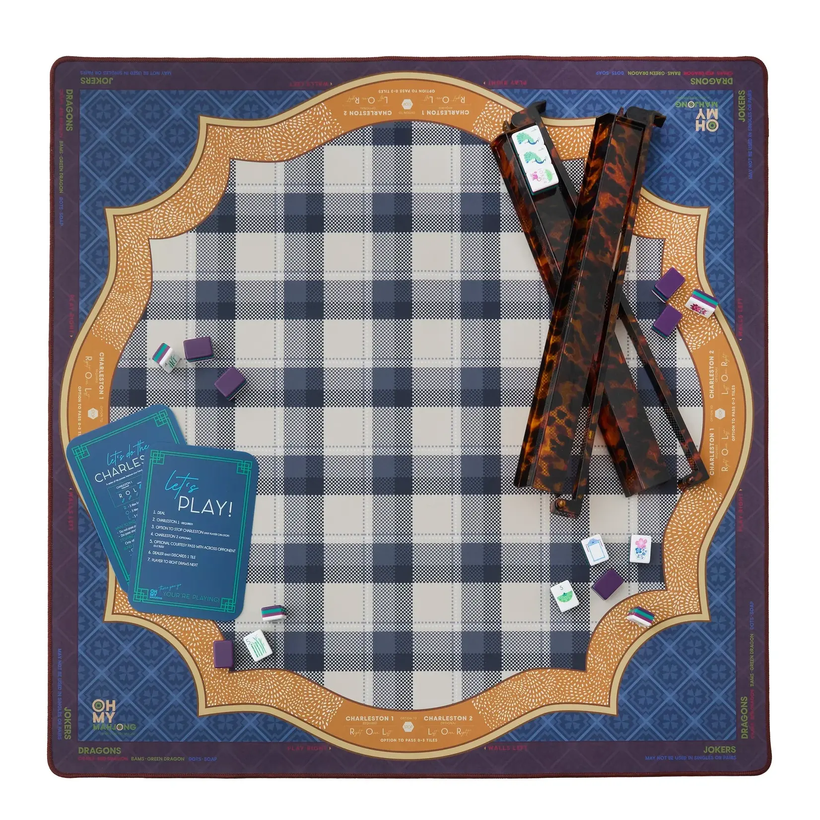 Oh My Mahjong Vanderbilt Mat in Tube