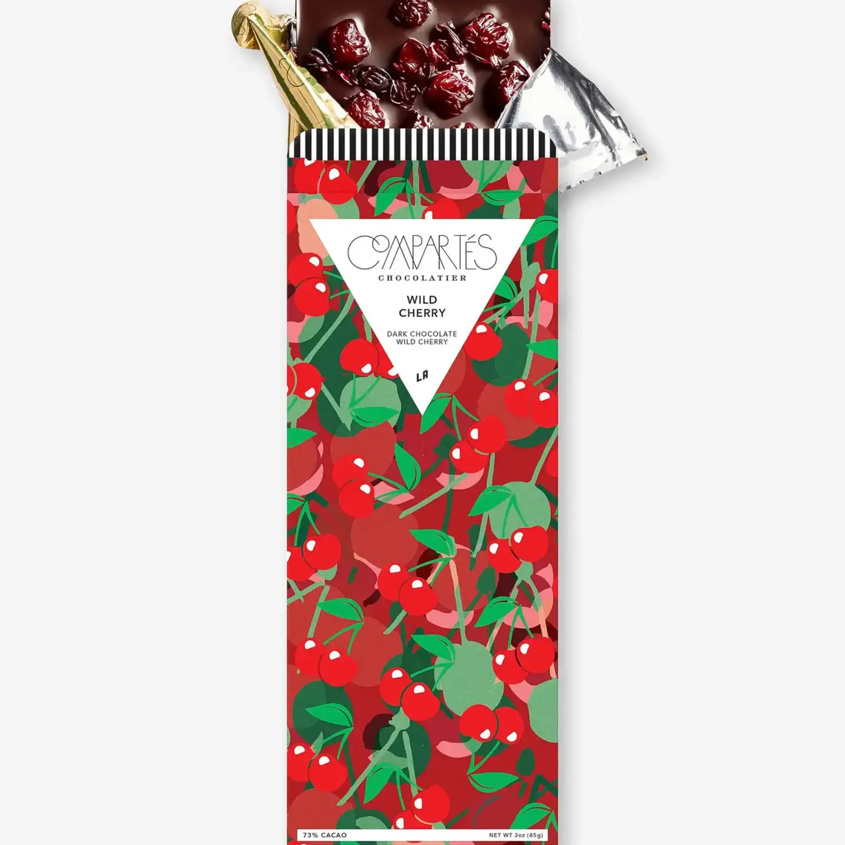 Compartes Chocolate Wild Cherry Gourmet Chocolate Bar