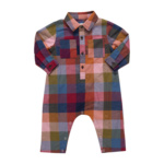 Pink Chicken baby boys easton jumper - harvest check