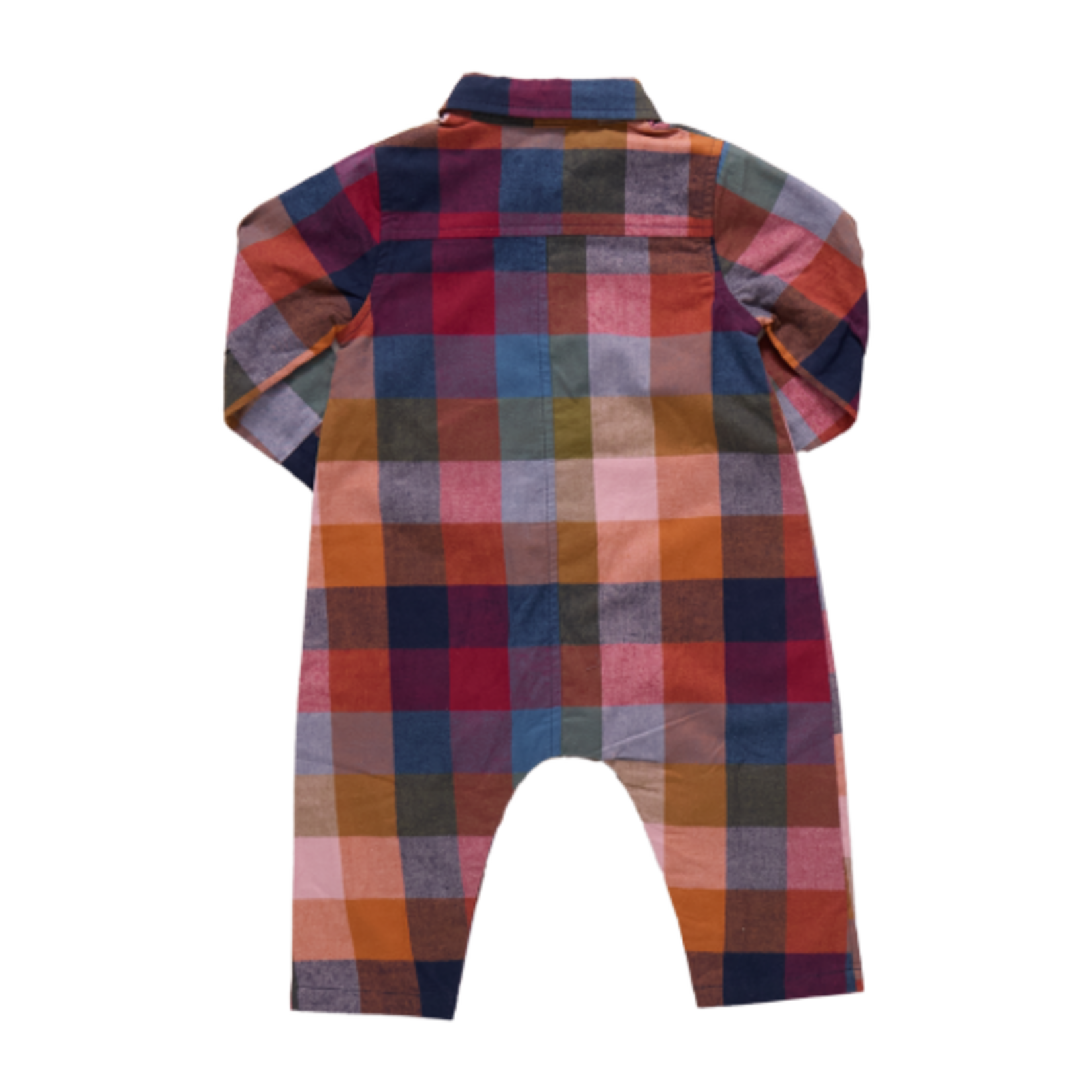 Pink Chicken baby boys easton jumper - harvest check