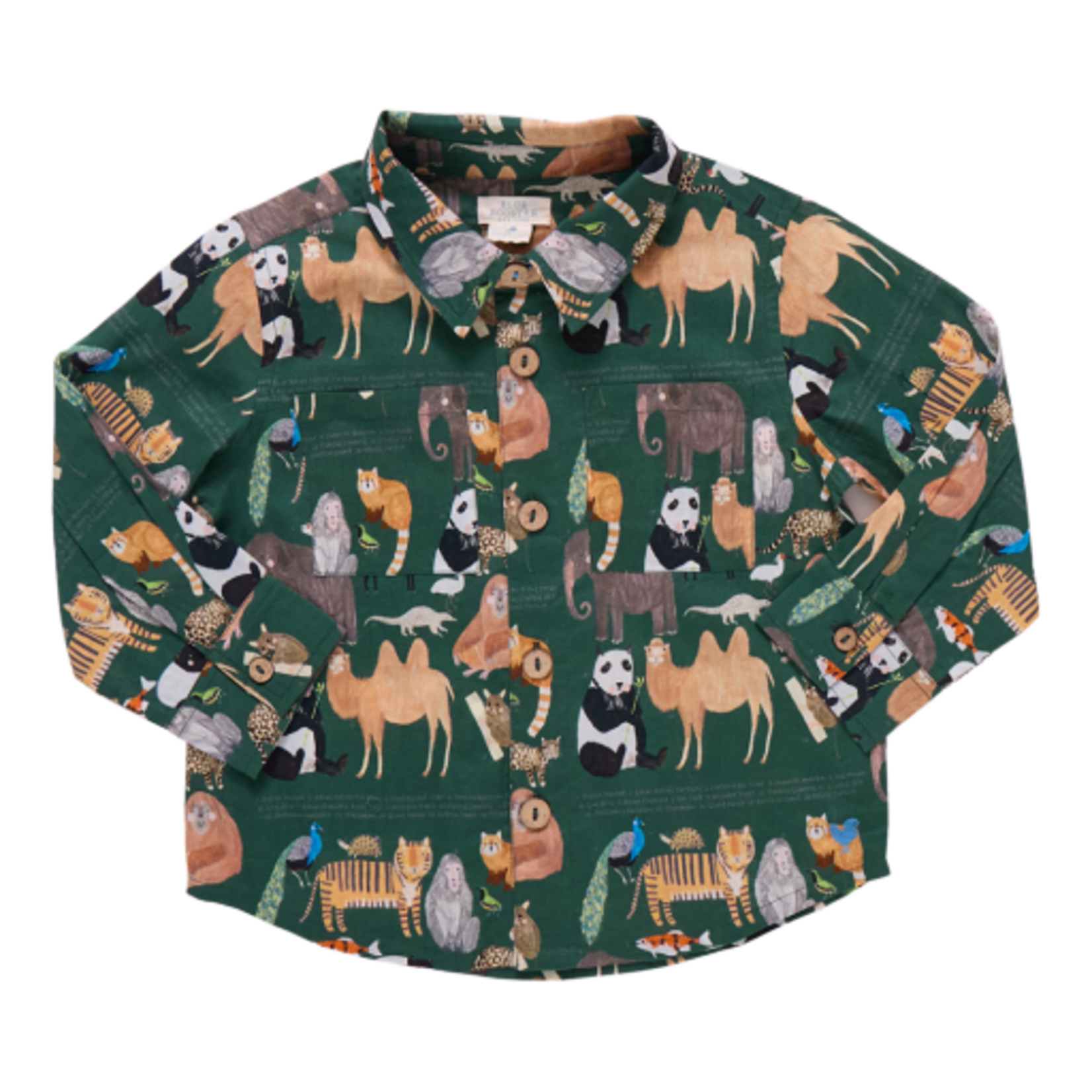 Pink Chicken boys jack shirt - animals of asia