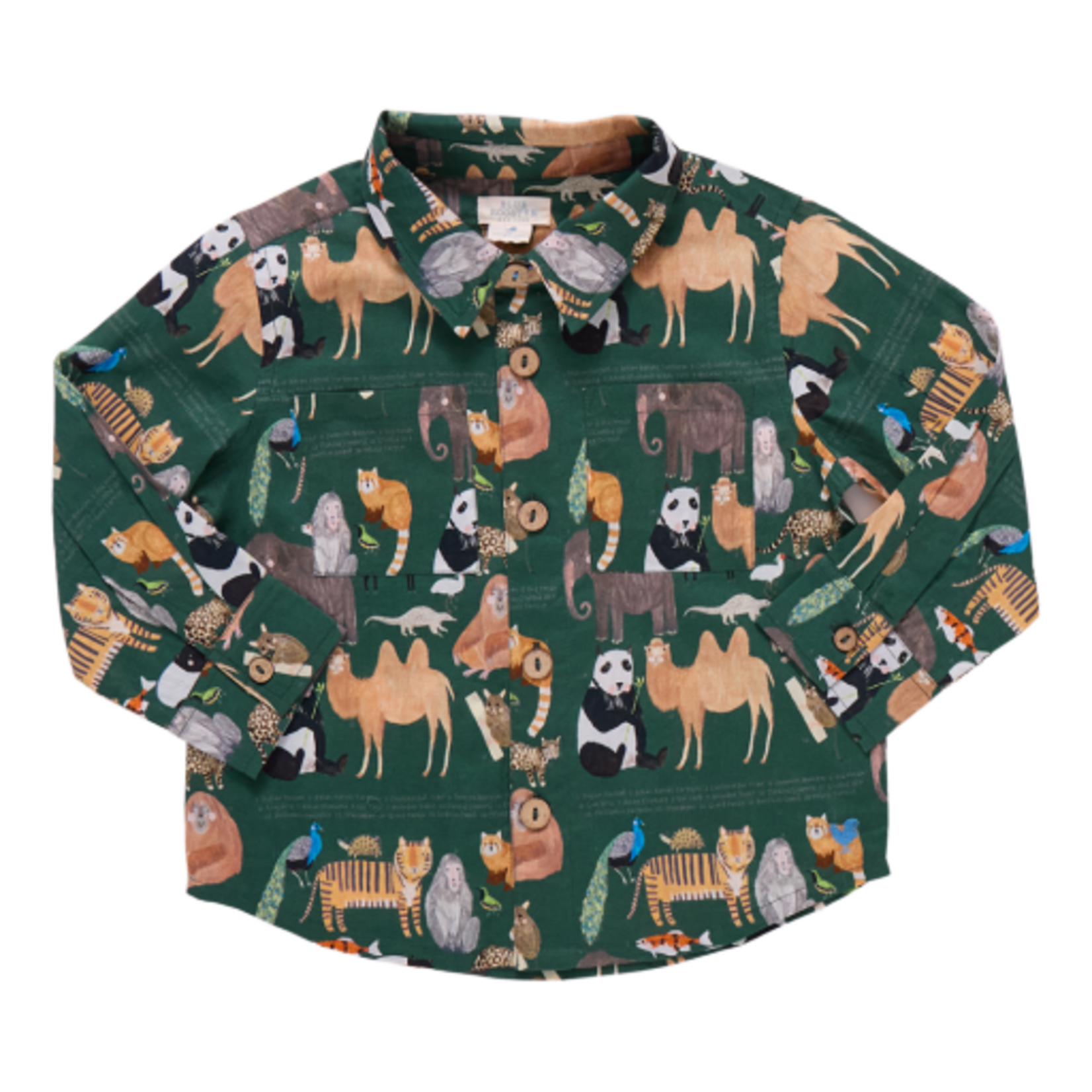 Pink Chicken boys jack shirt - animals of asia