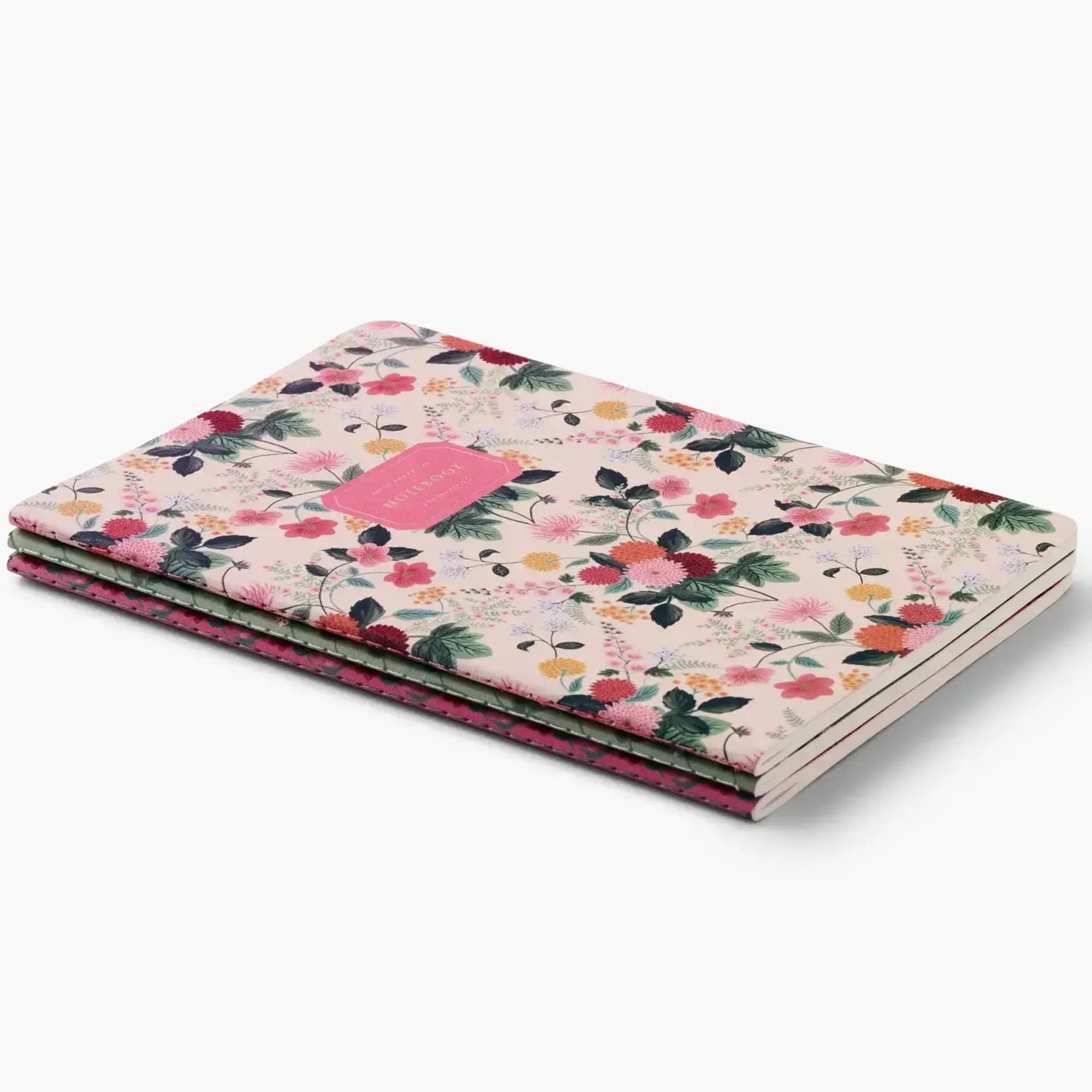 Rifle Paper Company Dahlia Notebooks (Set of 3)