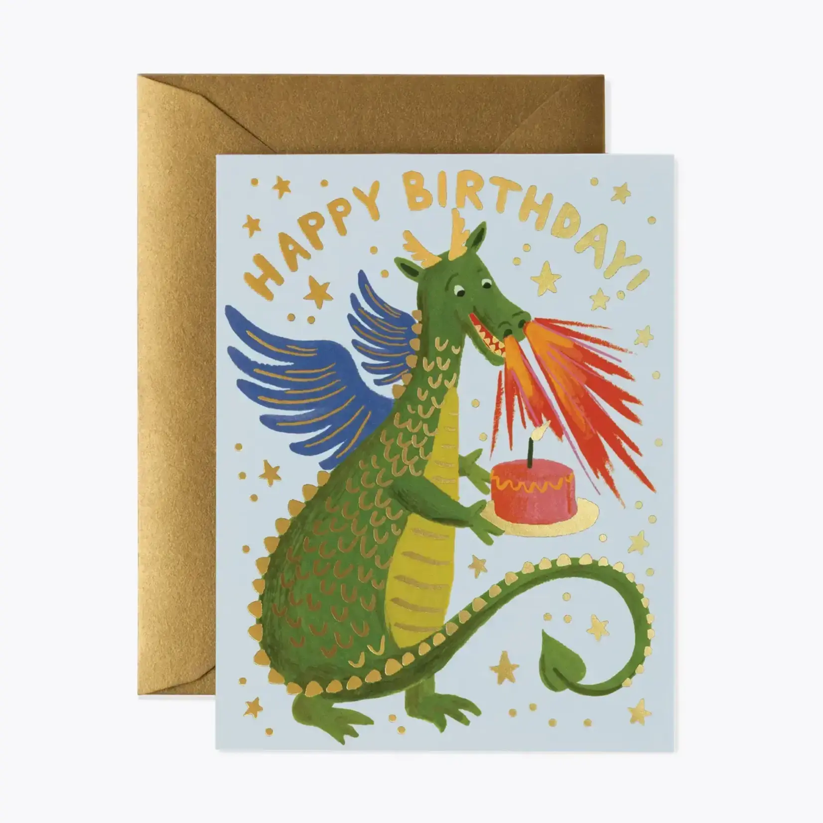 Rifle Paper Company Birthday Dragon Card