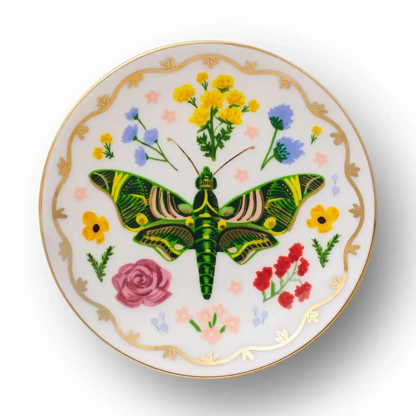 Rifle Paper Company Curio Porcelain Ring Dish