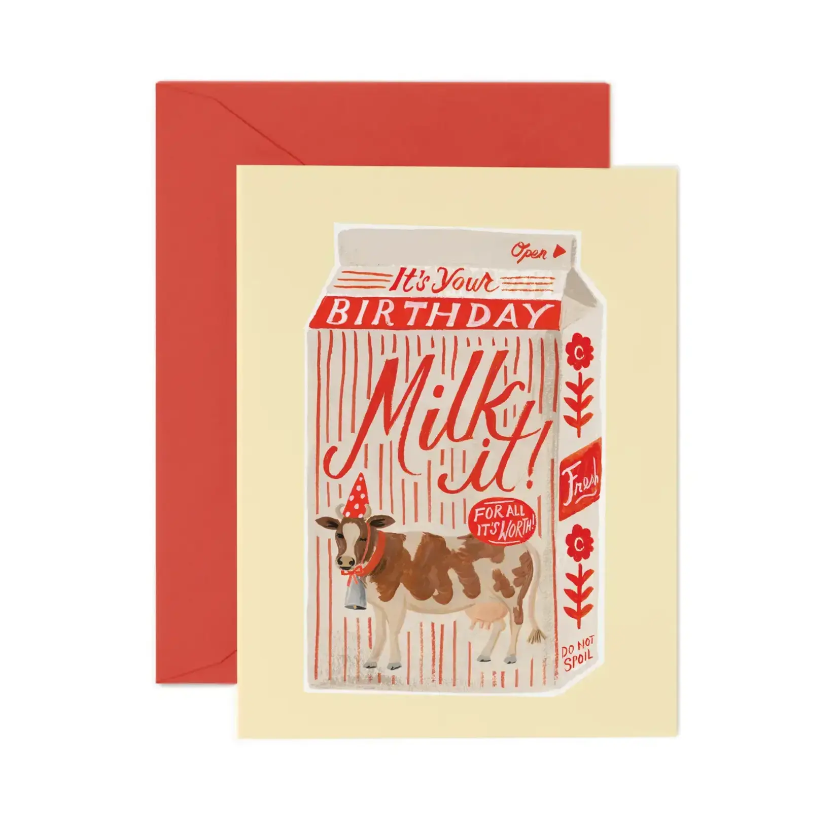 Rifle Paper Company Milk It Birthday Card