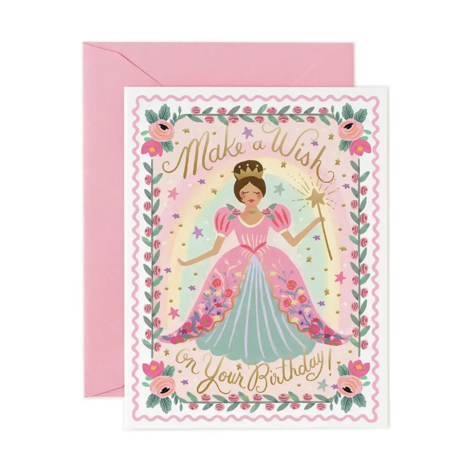 Rifle Paper Company Princess Birthday Card