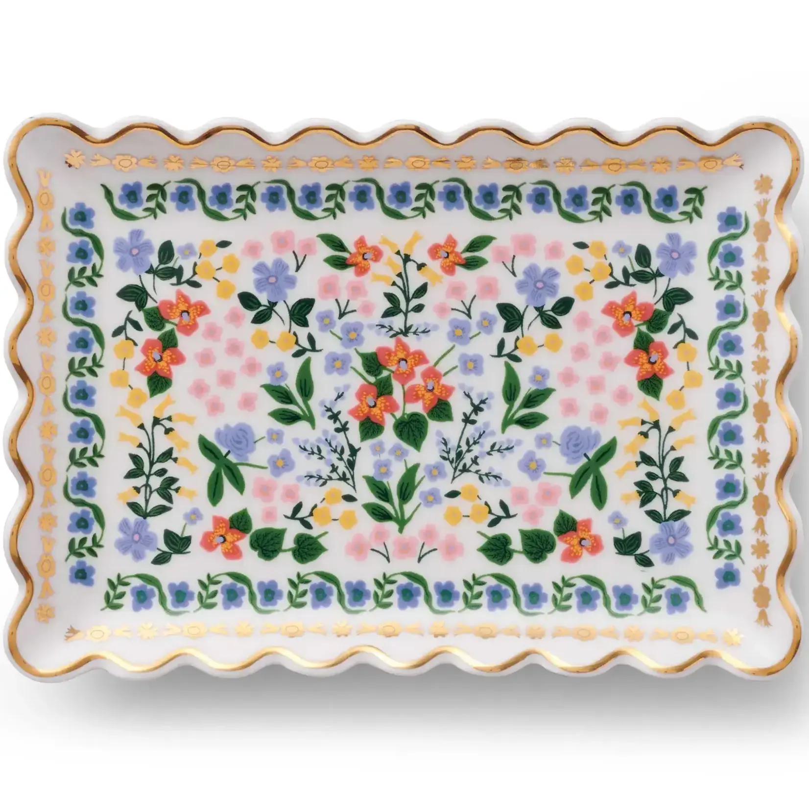 Rifle Paper Company Wildwood Porcelain Catchall Tray