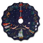 Rifle Paper Company Nativity Embroidered Tree Skirt