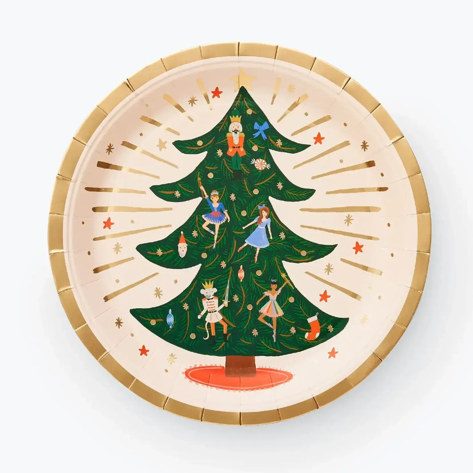 Rifle Paper Company Nutcracker Large Plates
