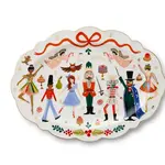 Rifle Paper Company Nutcracker Large Porcelain Serving Platter