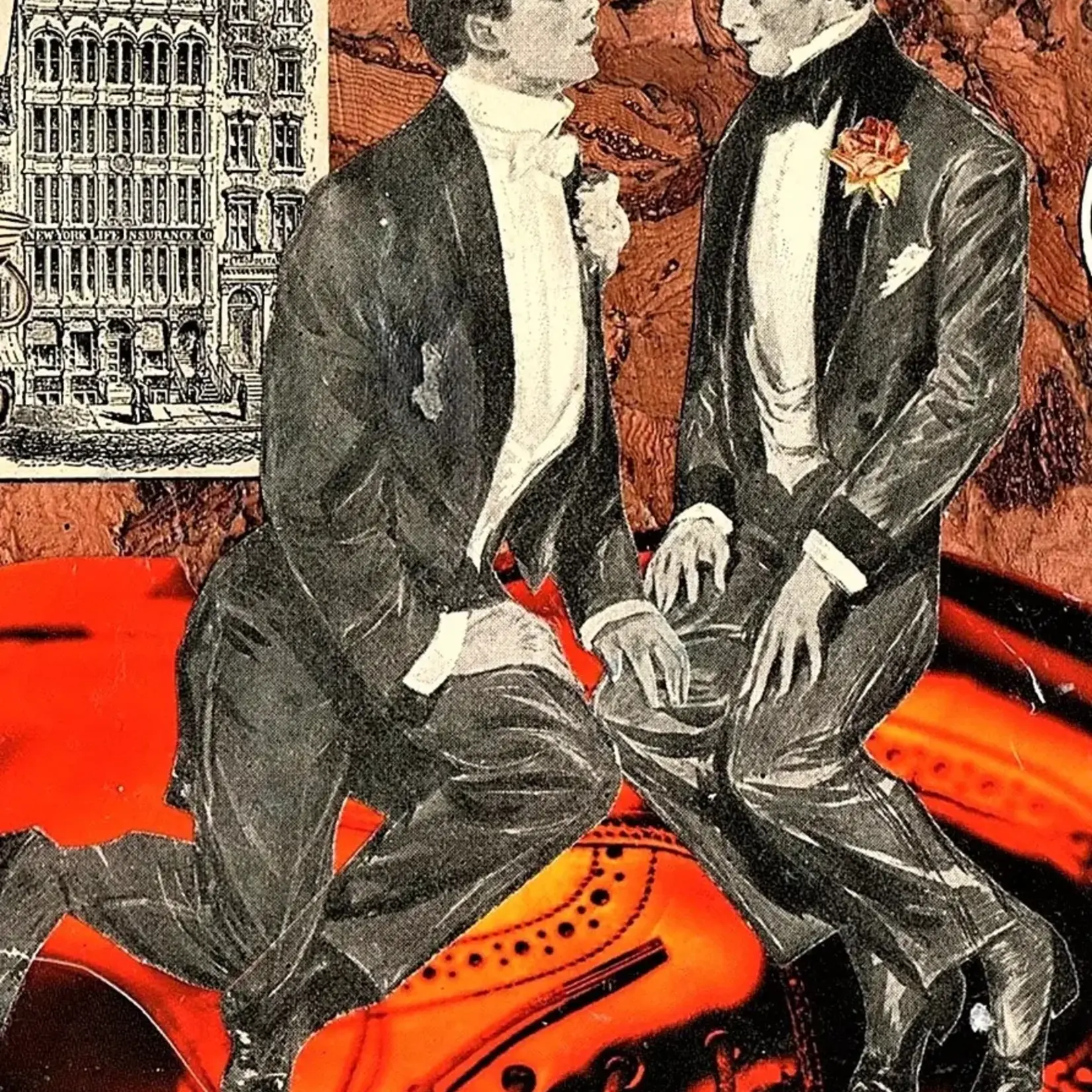 Erica DiPaolo Designs Gay Wedding Card, Elegant Gay Card, Lgbtq Card