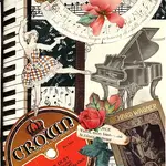 Erica DiPaolo Designs Music Box Card, Dancer Card, Vintage Music Card