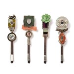 Elements, Jill Schwartz Buttons and Bows Hairpin Set