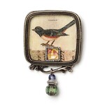 Elements, Jill Schwartz Vintage Robin Pin