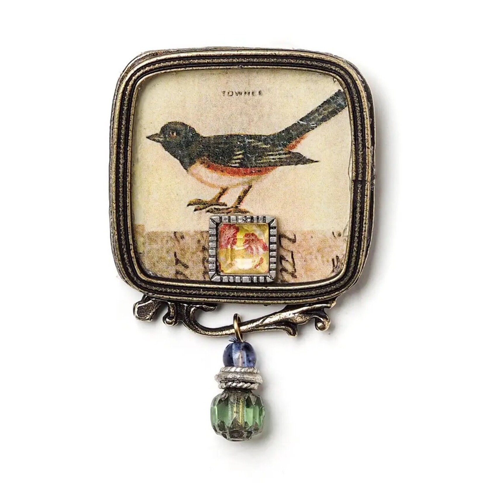 Elements, Jill Schwartz Vintage Robin Pin