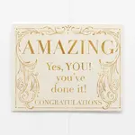 Olive & Company Congratulations Certificate