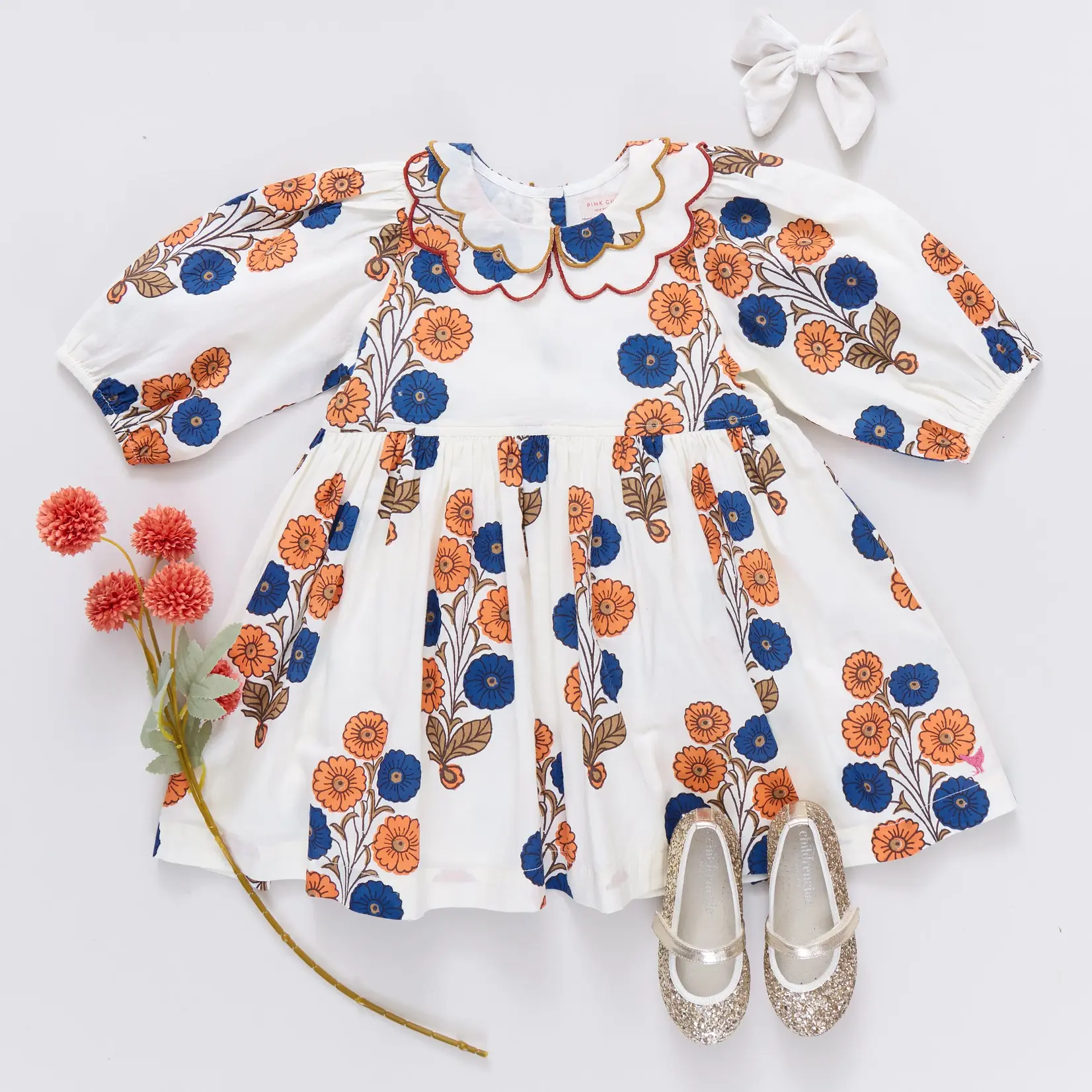 Pink Chicken girls darcy dress - buttercup floral