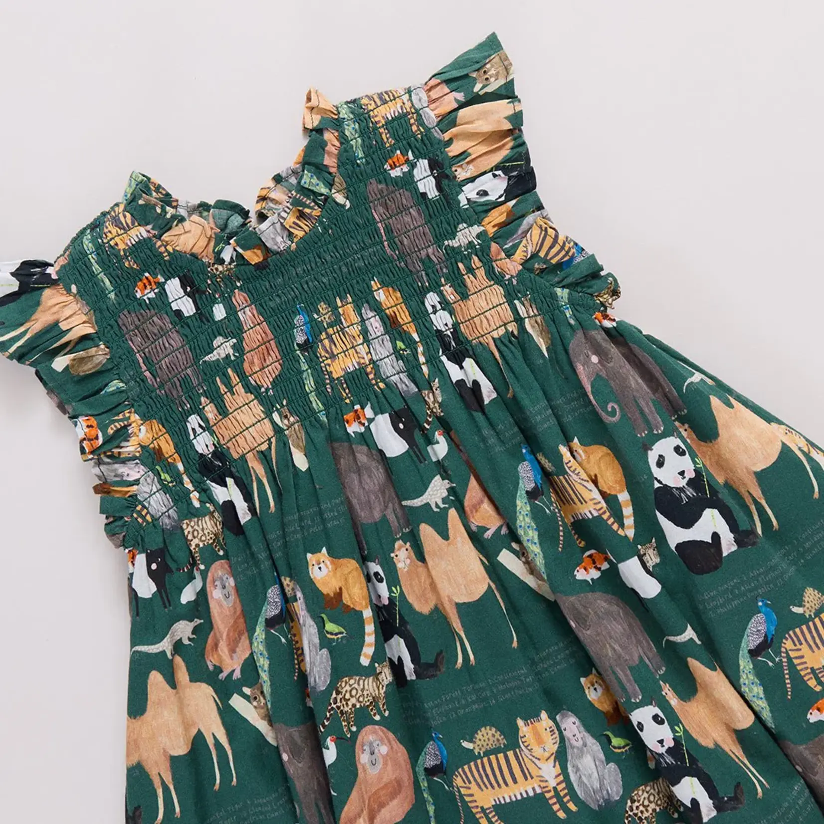 Pink Chicken girls stevie dress - animals of asia