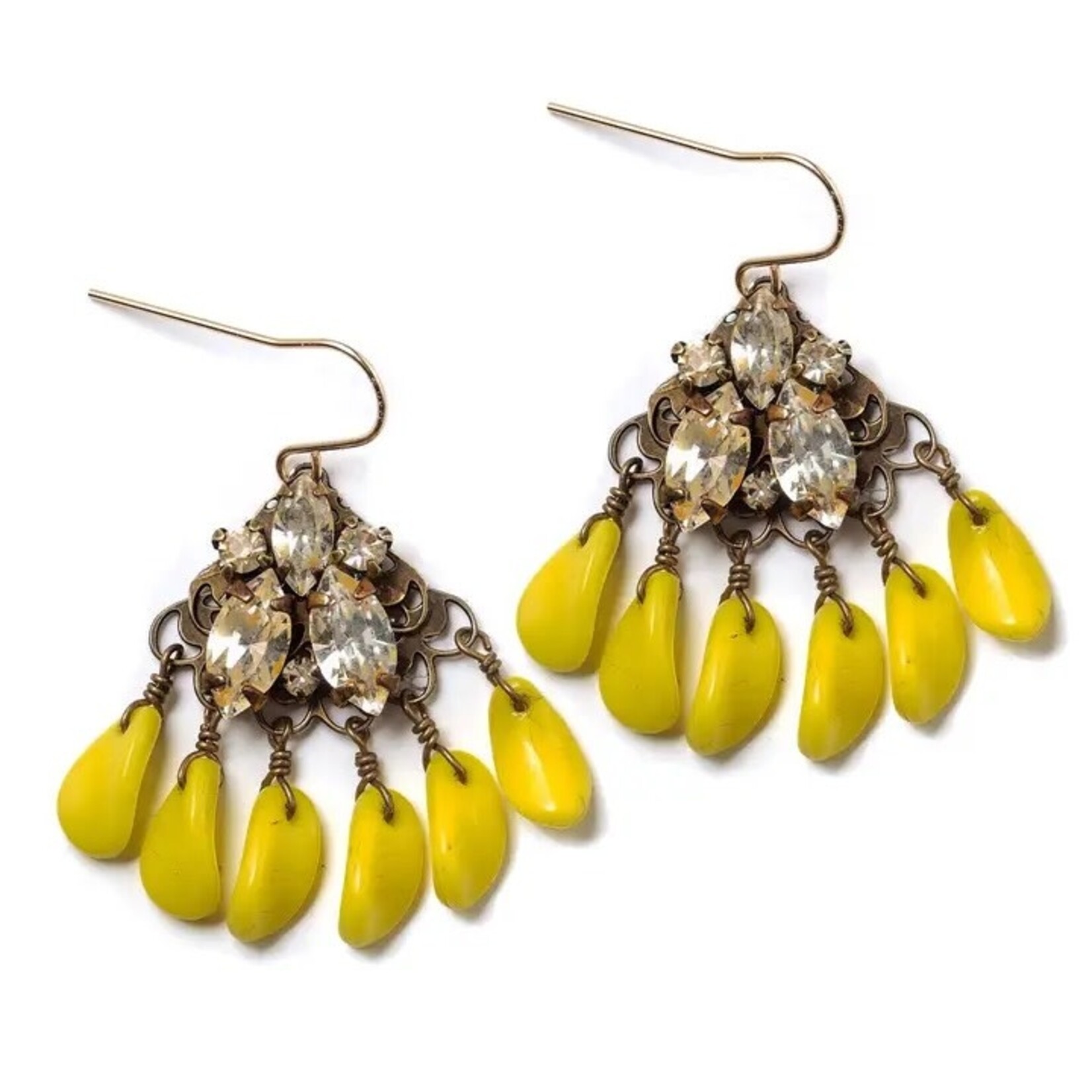 Bright Lemon Drop Earring
