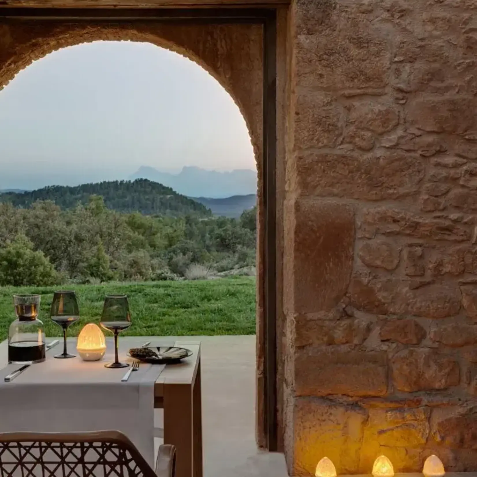 Lladro Lithophane Votive- Madonna