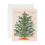 Rifle Paper Company Boxed Set of Tinsel Tree Card