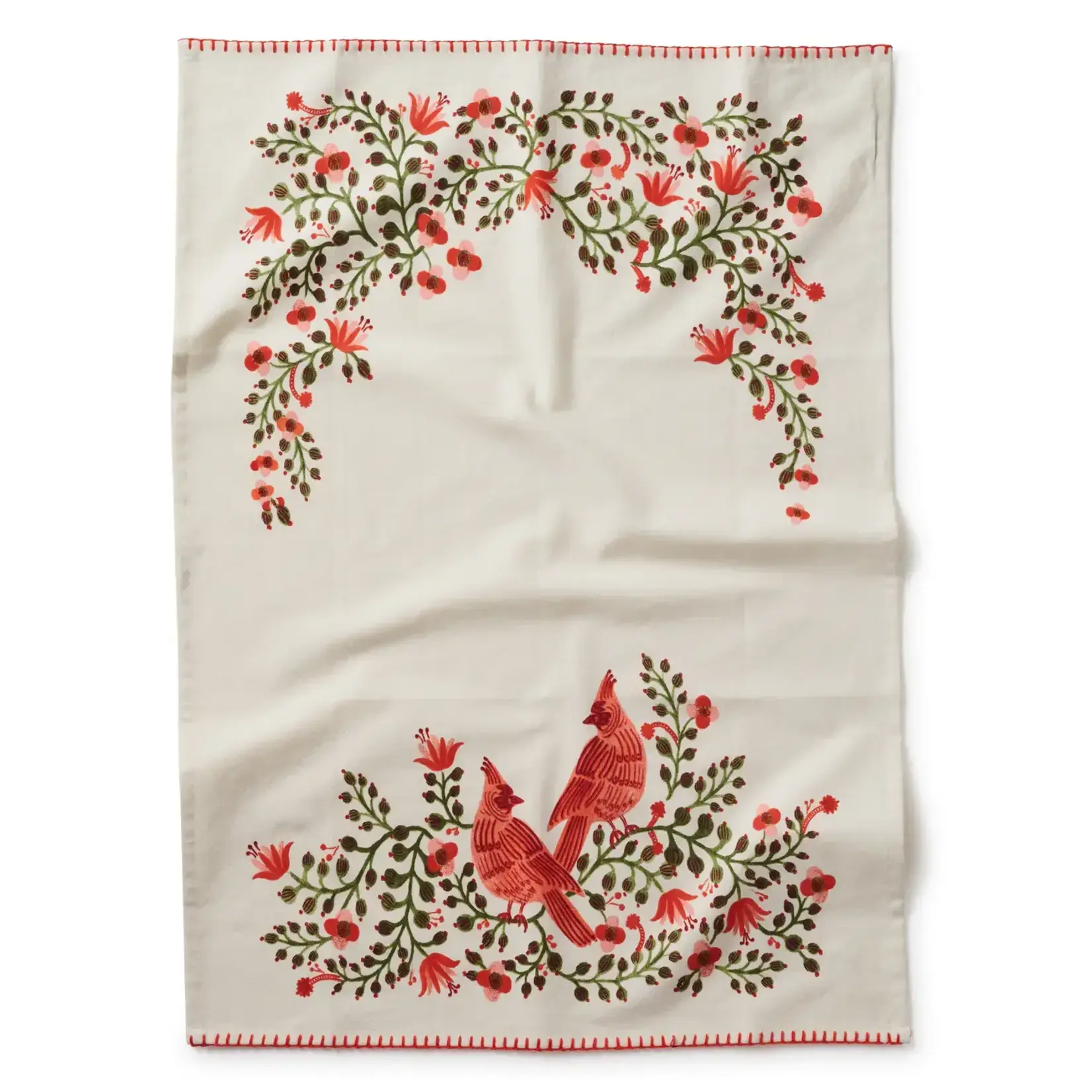 Rifle Paper Company Cardinals Tea Towel