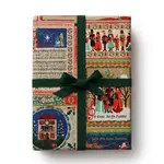 Rifle Paper Company Christmas Carols Continuous Wrapping Roll