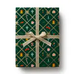 Rifle Paper Company Holiday Argyle Continuous Wrapping Roll