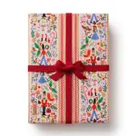 Rifle Paper Company Holly Jolly Nutcracker Continuous Wrapping Roll