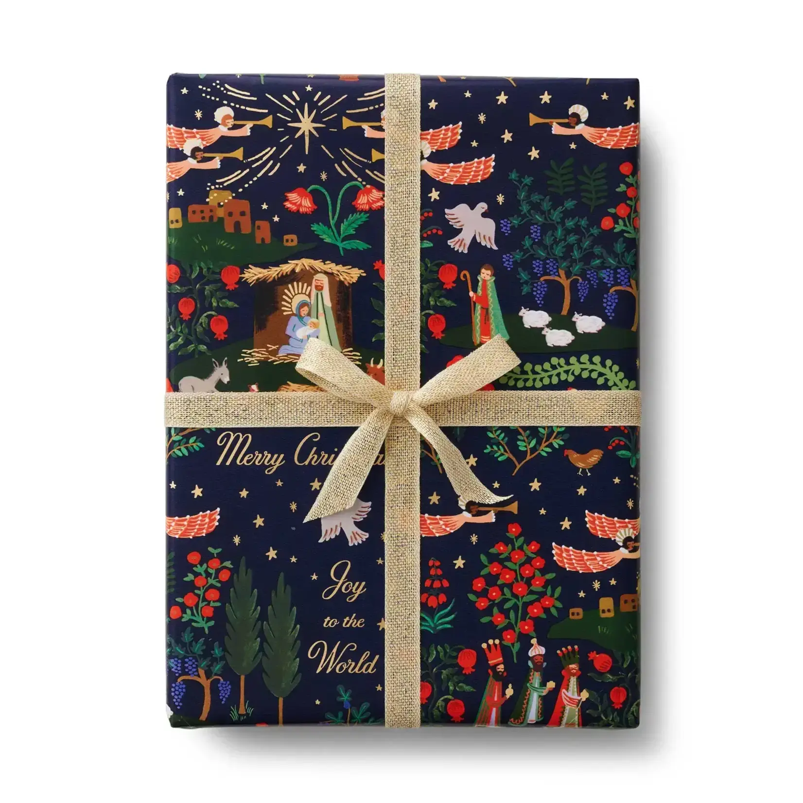 Rifle Paper Company Nativity Scene Continuous Wrapping Roll